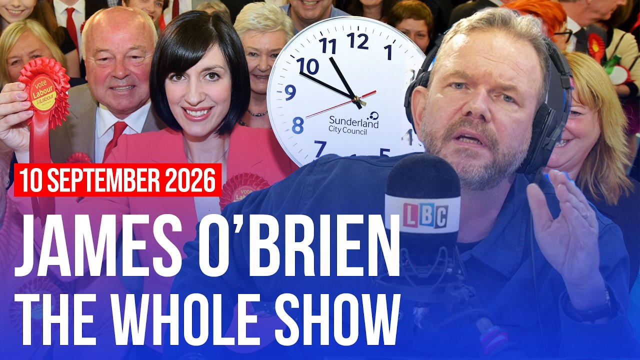 Video thumbnail for I'm not sure what "social class" means | James O'Brien - The Whole Show