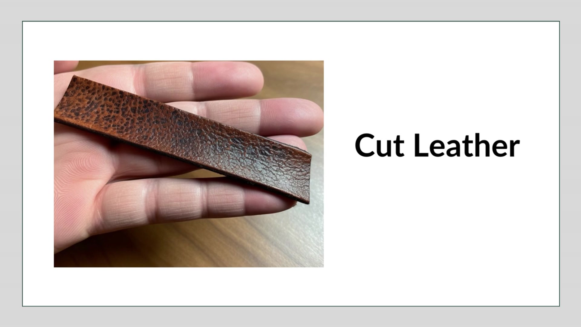 'Video thumbnail for Making a Leather Bookmark   A Simple Leatherworking Project'