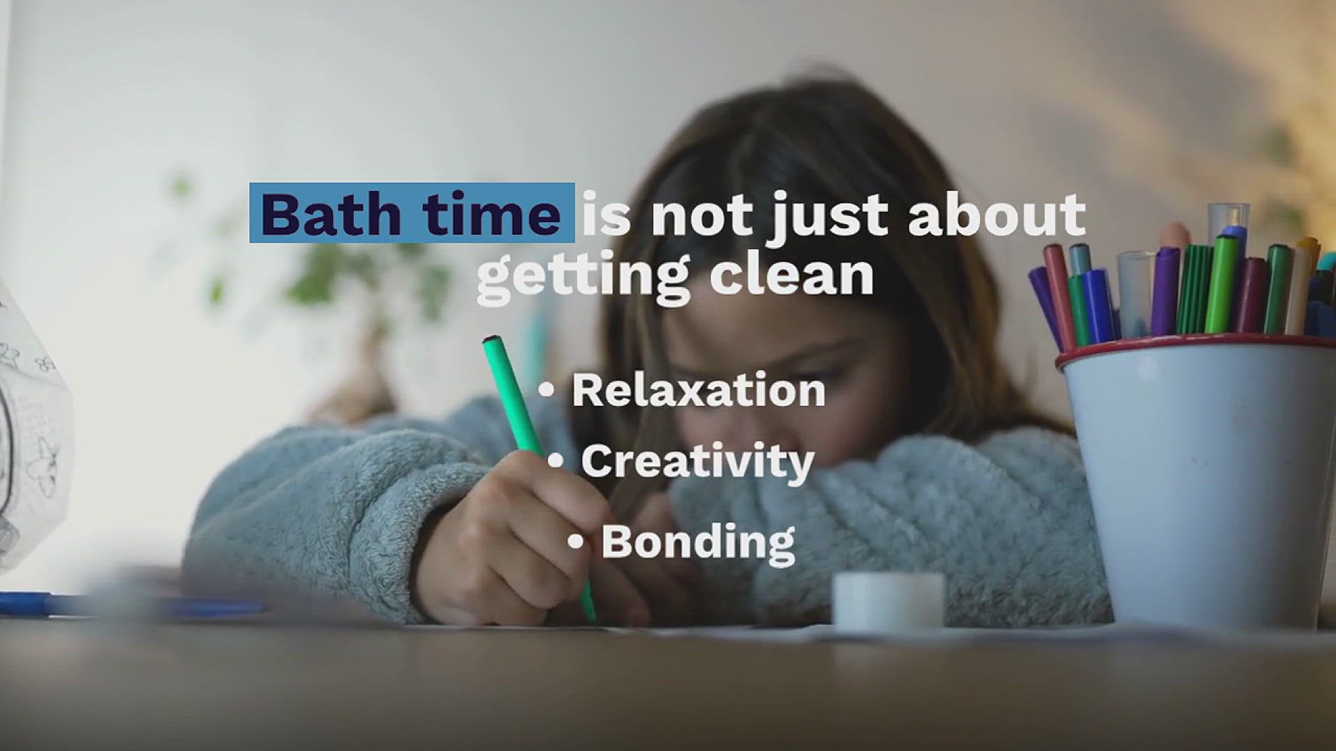 'Video thumbnail for How to Make Bath Time Fun for Kids'
