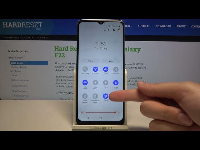 Video thumbnail for How to Enable/Disable Camera Location Tags on SAMSUNG Galaxy F22 – Manage Geolocation