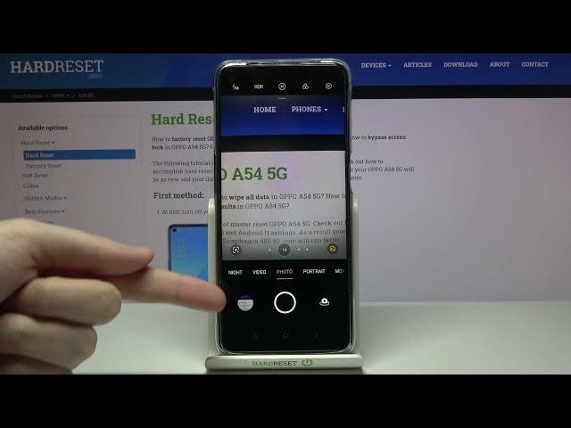 Video thumbnail for How to Enable / Disable Camera Watermark in Oppo A54 5G?