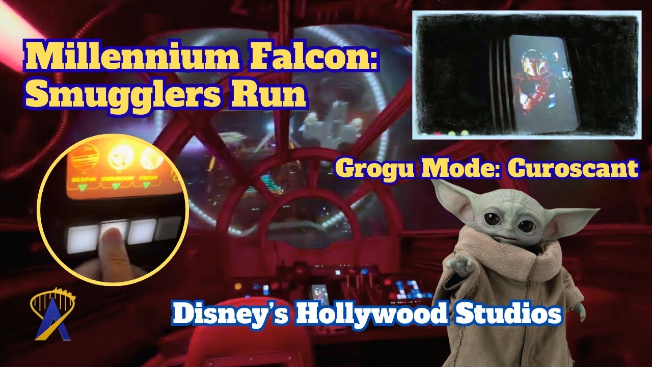 Video thumbnail for Millennium Falcon: Smugglers Run – Mandalorian & Grogu to Coruscant