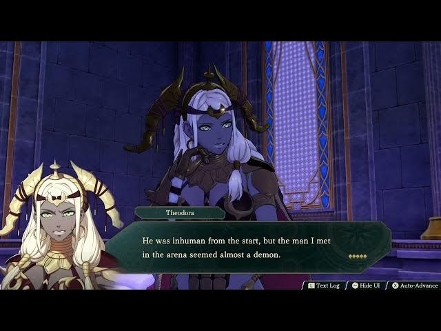 Video thumbnail for Fire Emblem: Fortune's Weave - 1 Theodora Path Ch 6: "Remember Your Dream" Modern City | Dragons