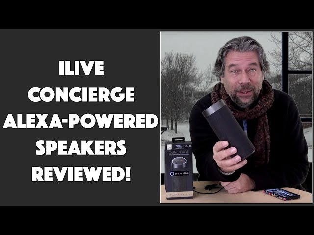 Video thumbnail for iLive Concierge Alexa-Powered Speaker -- REVIEWED!