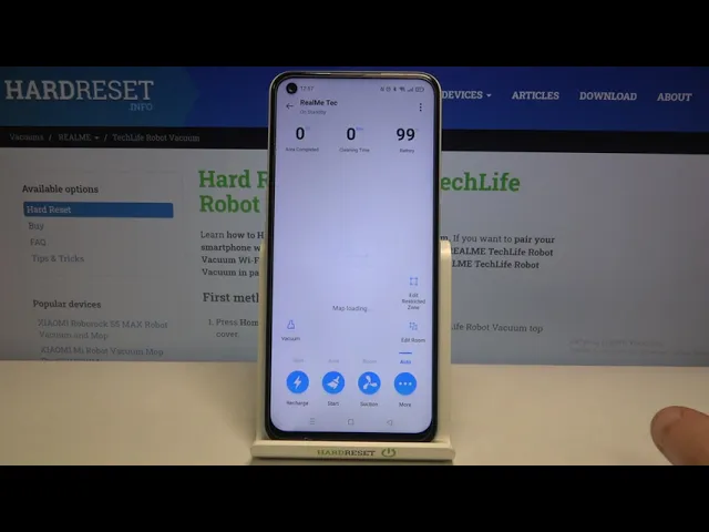 Video thumbnail for How to Change Language of Realme TechLife Robot Vacuum?