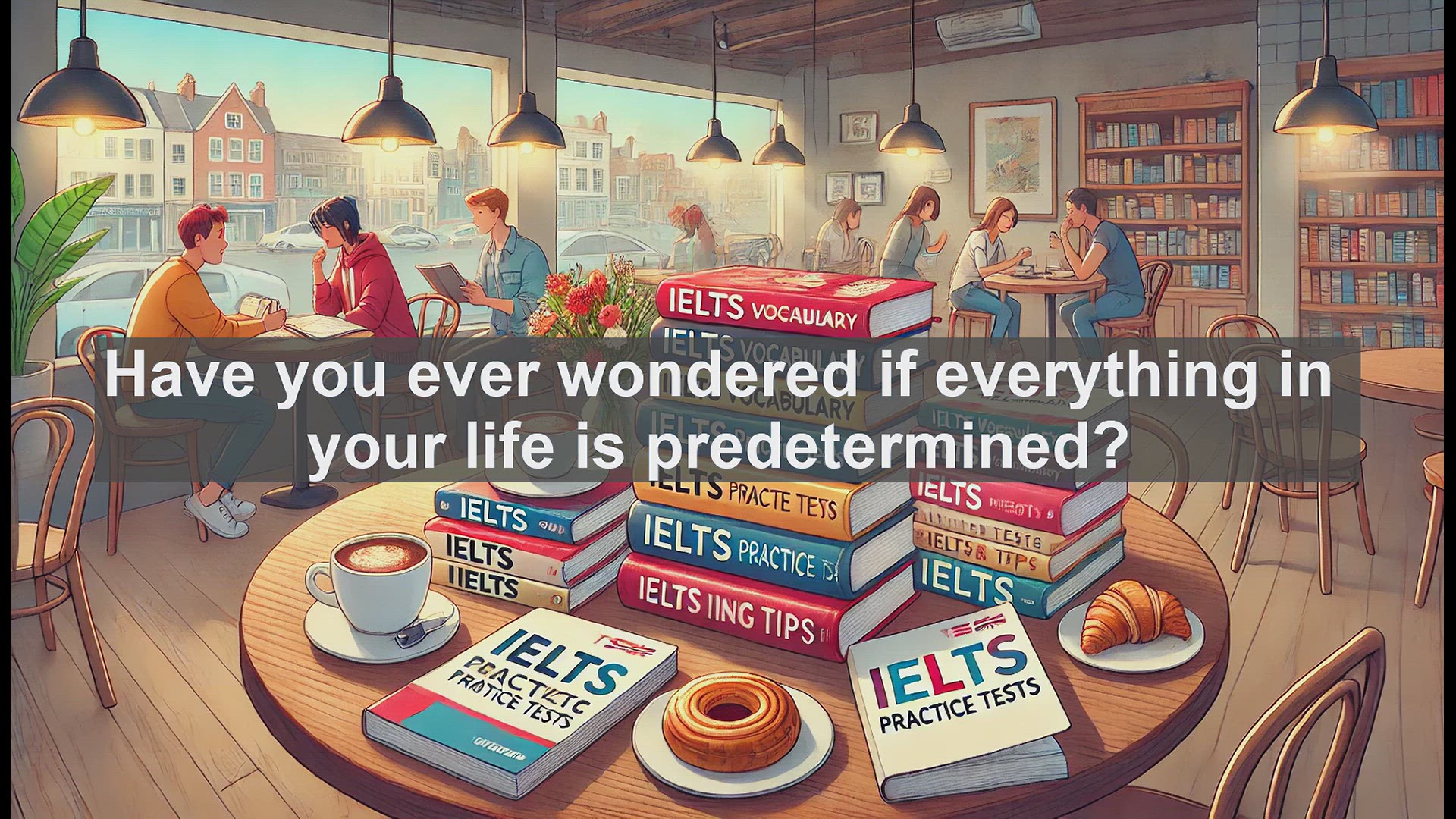 'Video thumbnail for 5000 Must Know IELTS 8.0 Vocabulary - Foreordination: Exploring the Concept of Predetermined Destiny'