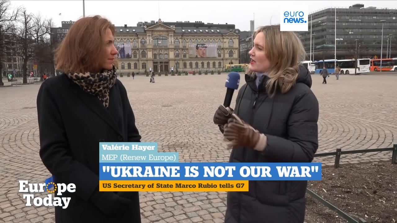Video thumbnail for 'Ukraine is not a bargaining chip,' says Renew Europe chief
