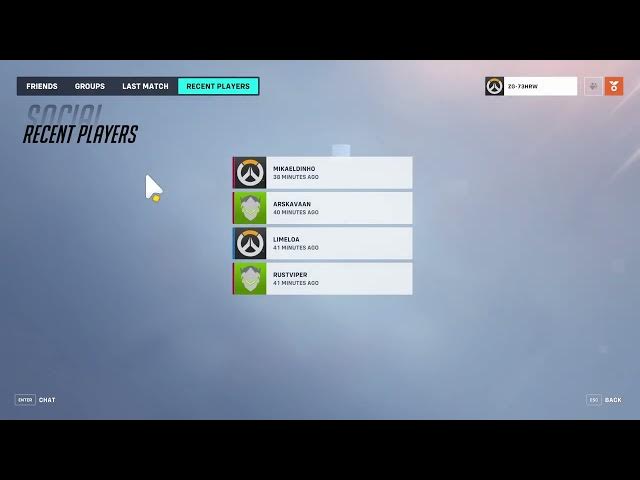 Video thumbnail for How To Add Friends I Played With For Overwatch 2