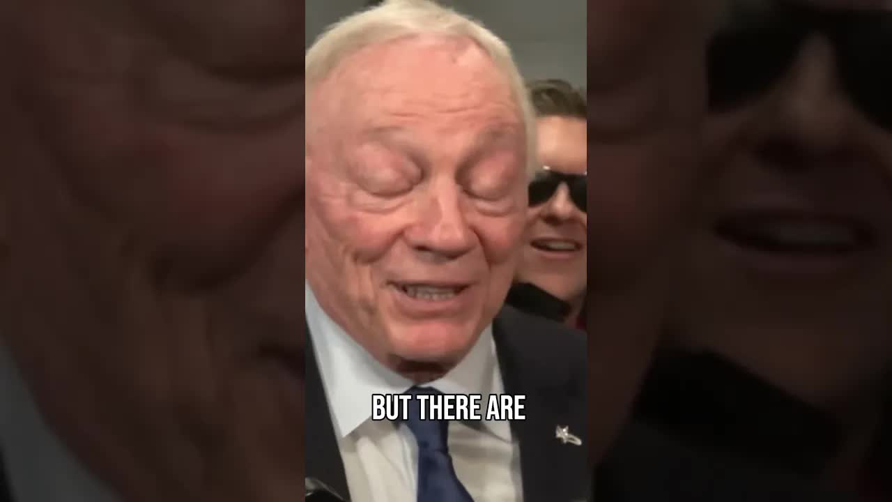 Video thumbnail for Jerry Jones Interview: Candid Thoughts on Playoffs & Super Bowl Wins