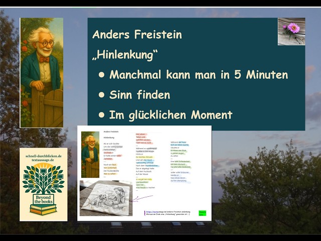 Video thumbnail for Sinn des Lebens? Manchmal findet man ihn - in einem glücklichen Moment mit Hund und Wurstbrötchen.