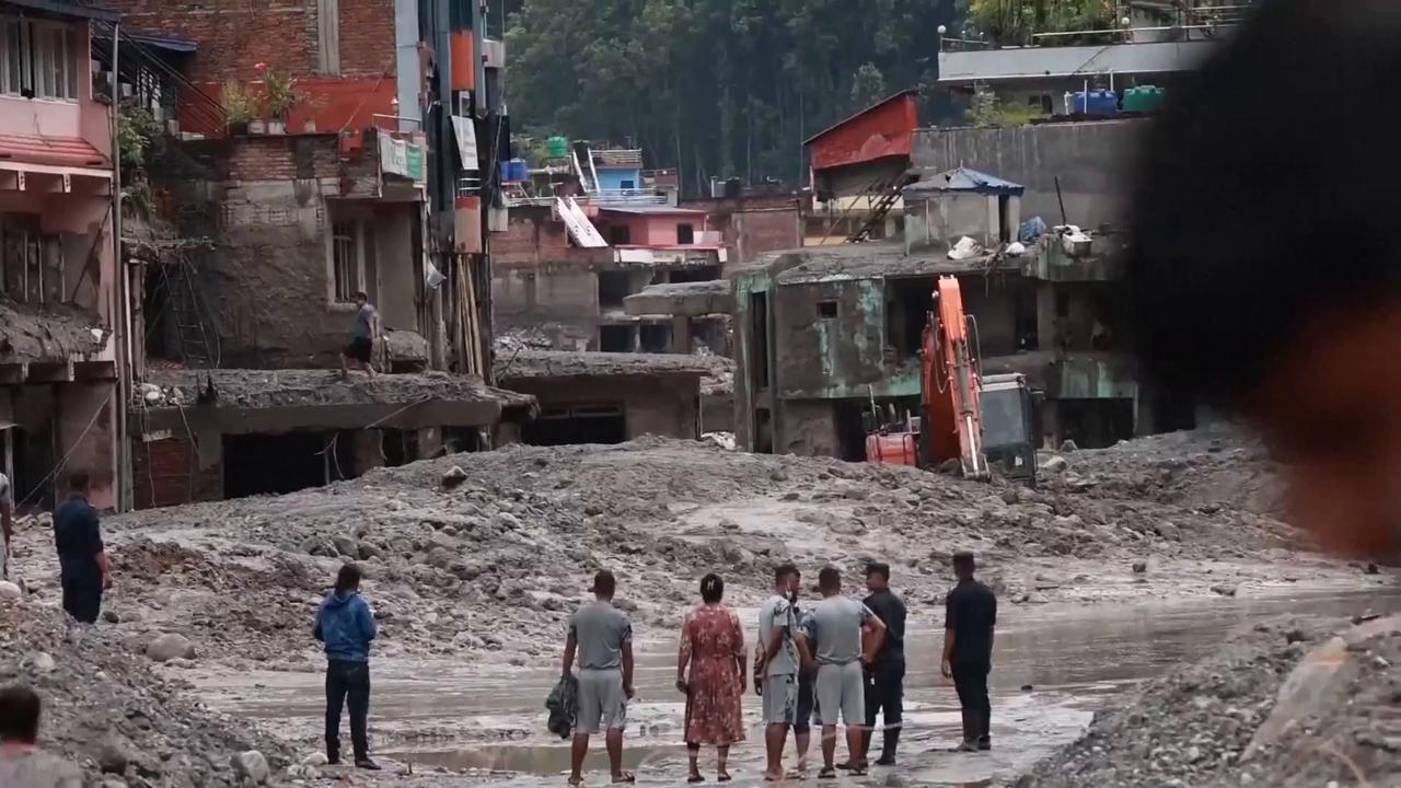 Video thumbnail for Nepal: Nepal mudslide death toll rises to 1,259: disaster authority.