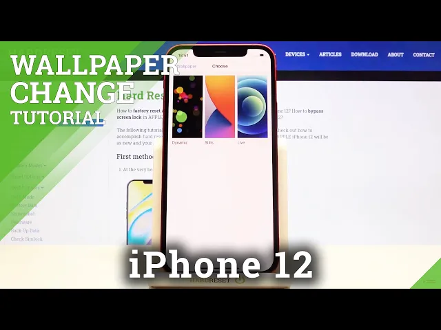 Video thumbnail for How to Change Wallpaper on iPhone 12