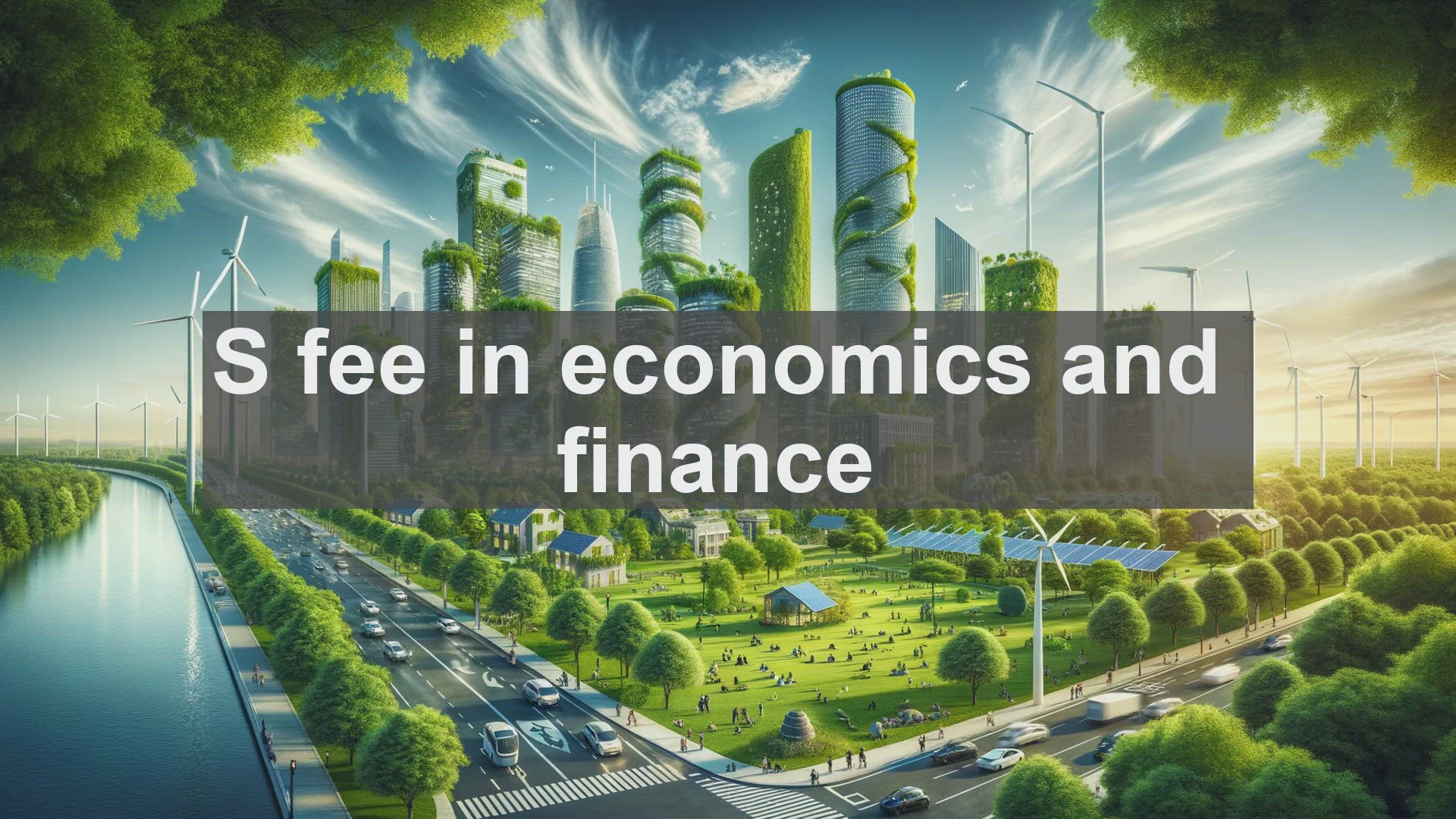 'Video thumbnail for S fee in economics and finance'