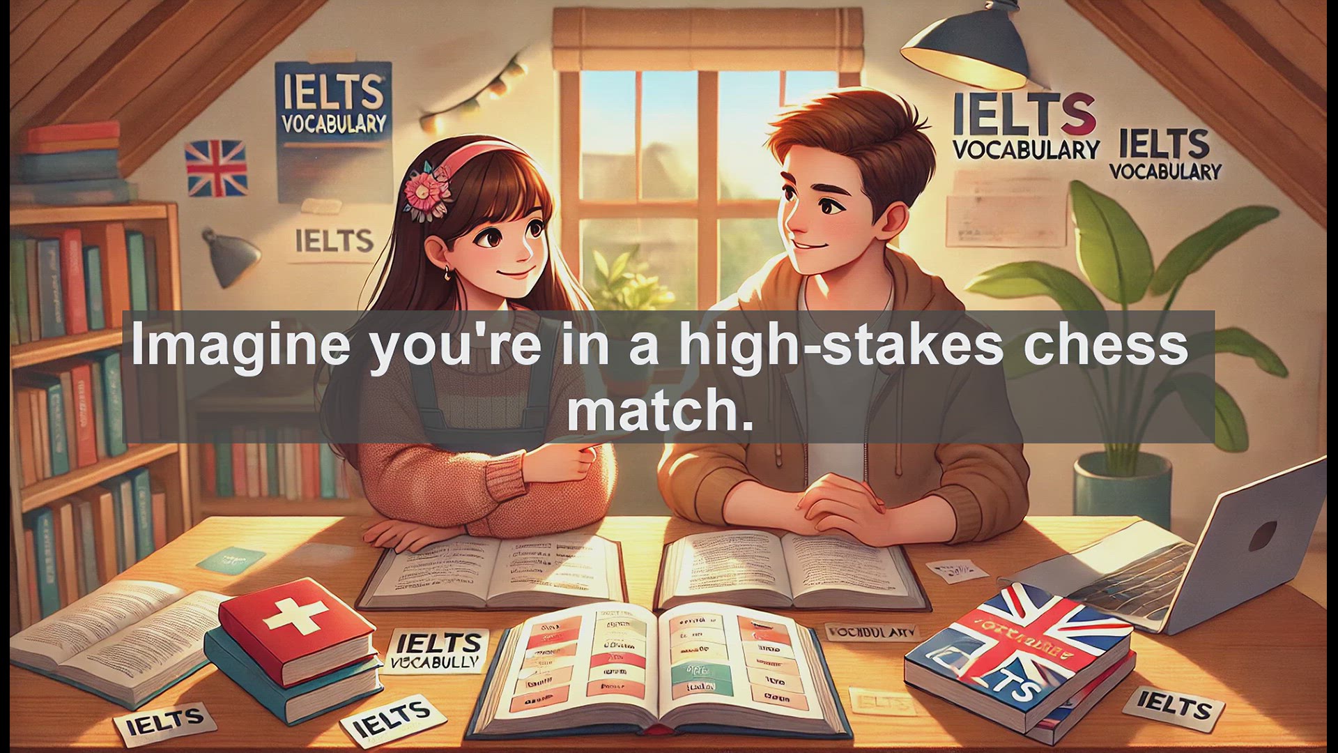 'Video thumbnail for 2000 Must Know IELTS 9.0 Vocabulary - Gambit: The Art of Strategic Risk-Taking in English'