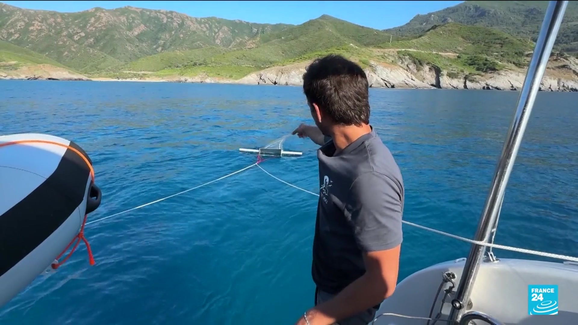 'Video thumbnail for Inside the fight to save the Mediterranean Sea from plastic pollution'