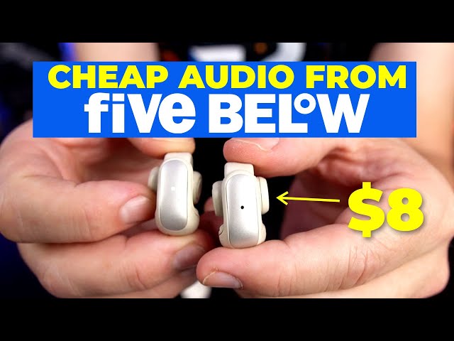 Video thumbnail for How Good Are Cheap Audio Gadgets from Five Below?