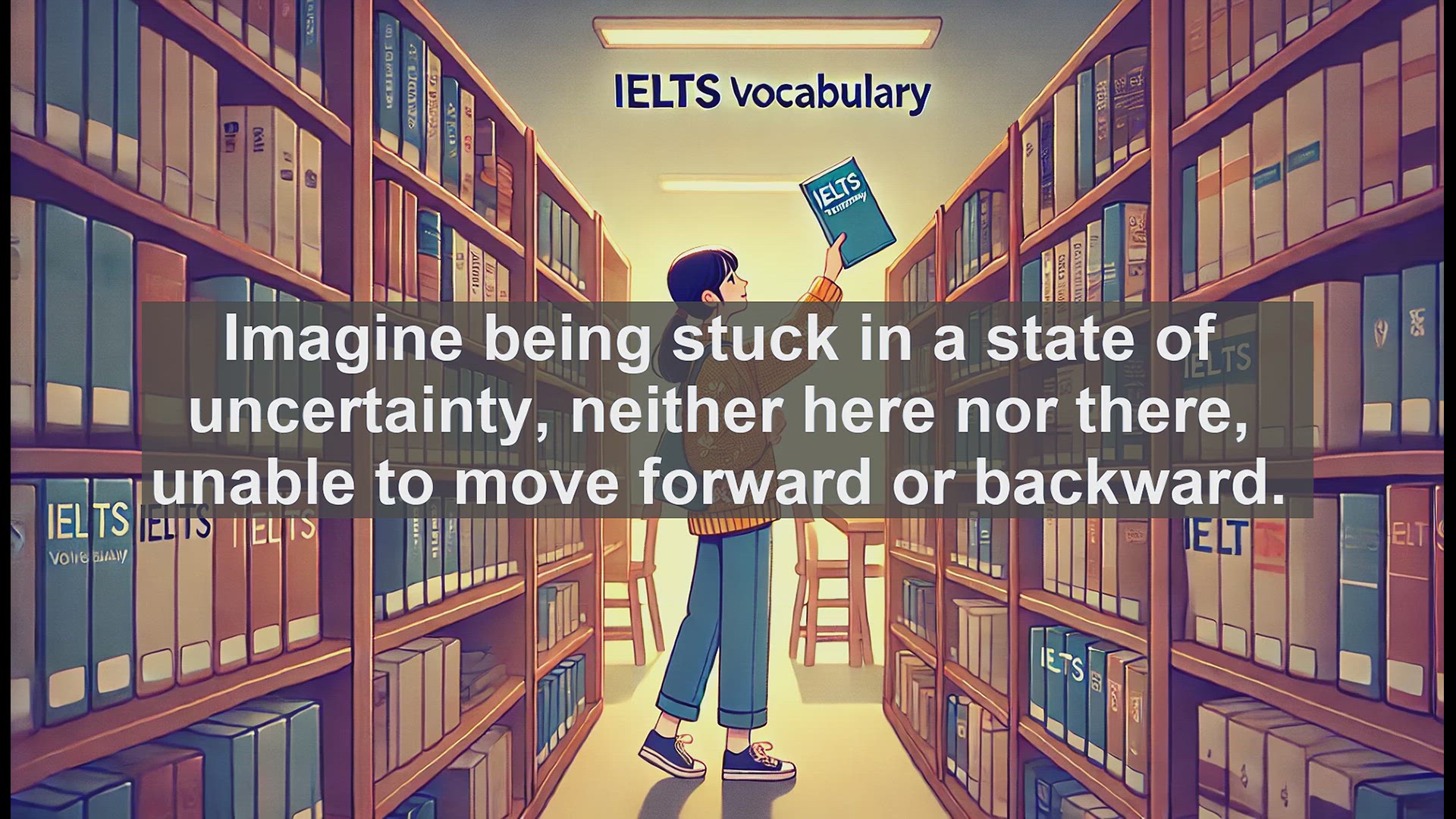 'Video thumbnail for 2000 Must Know IELTS 9.0 Vocabulary - Understanding 'Limbo': Boost Your IELTS Vocabulary'