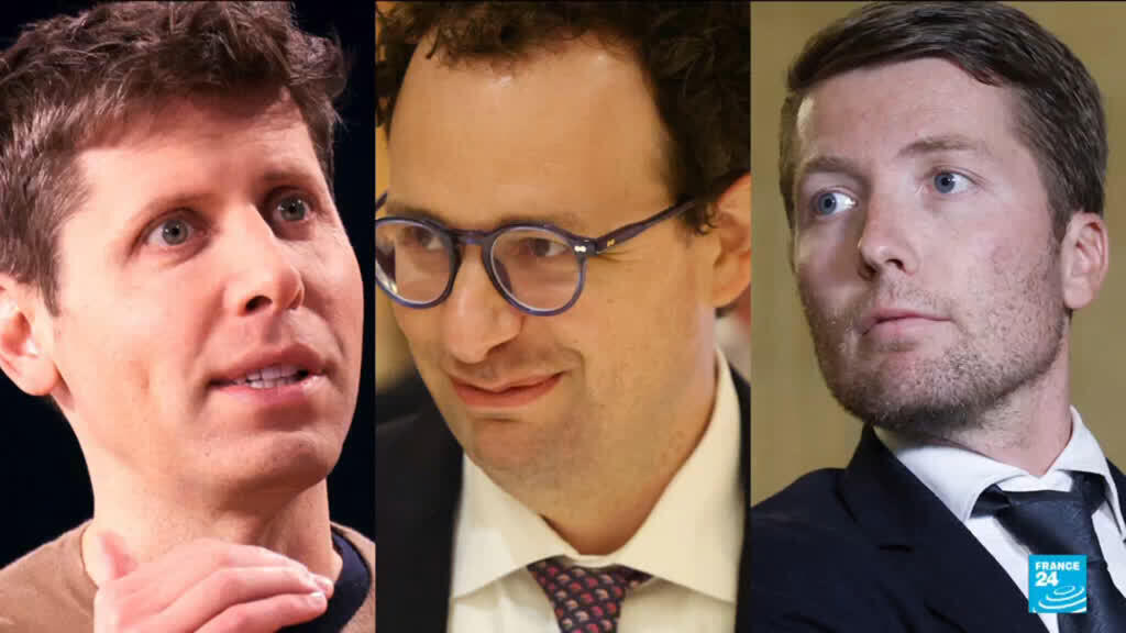 Video thumbnail for World leaders weigh AI worries, regulations