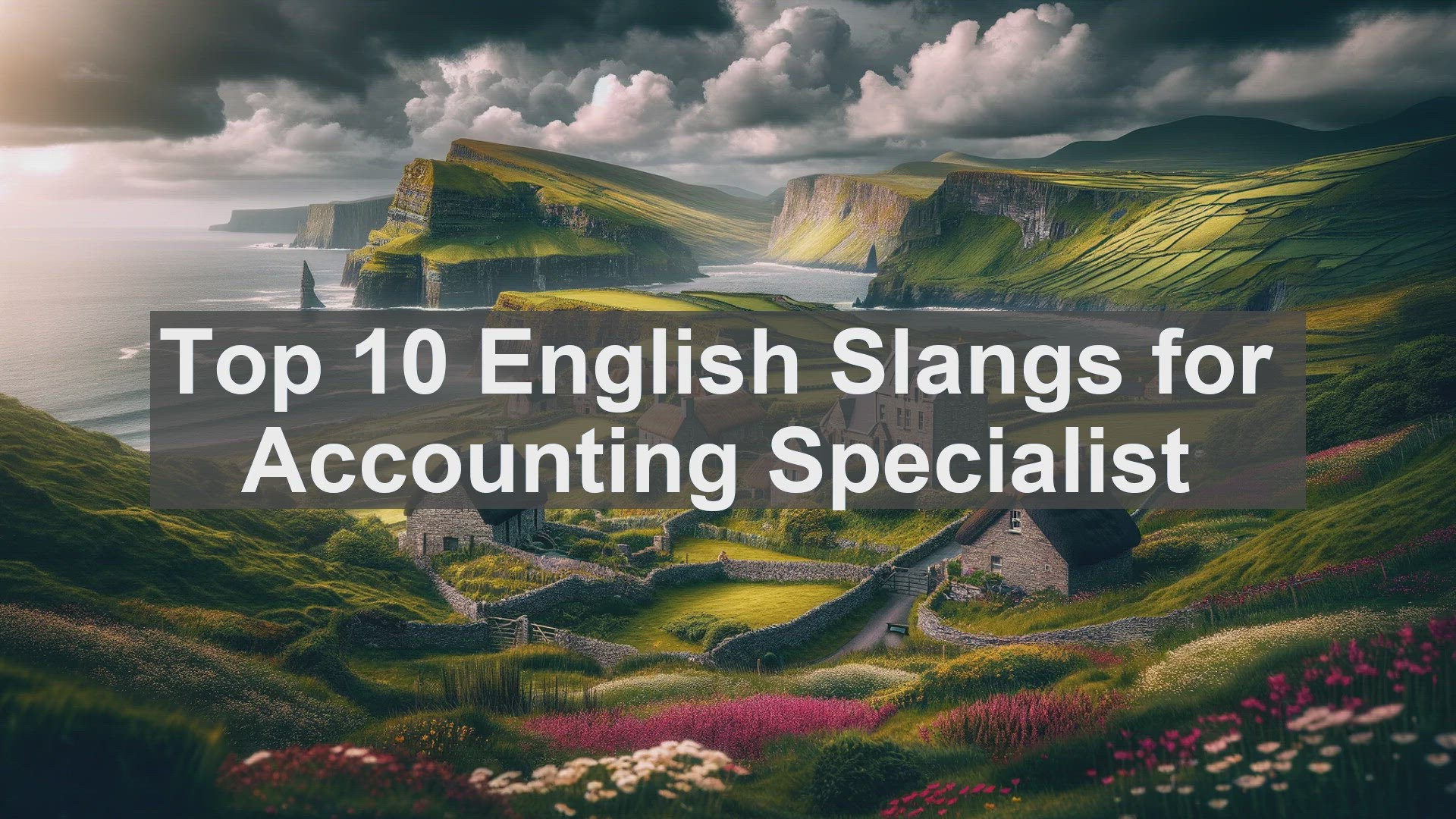 'Video thumbnail for Top 10 English Slangs for Accounting Specialist'