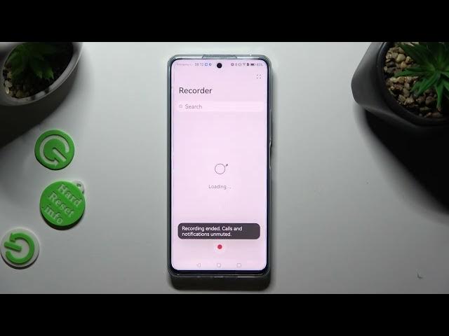 Video thumbnail for How to Record Sounds in Huawei Nova 11i - Voice Recorder app