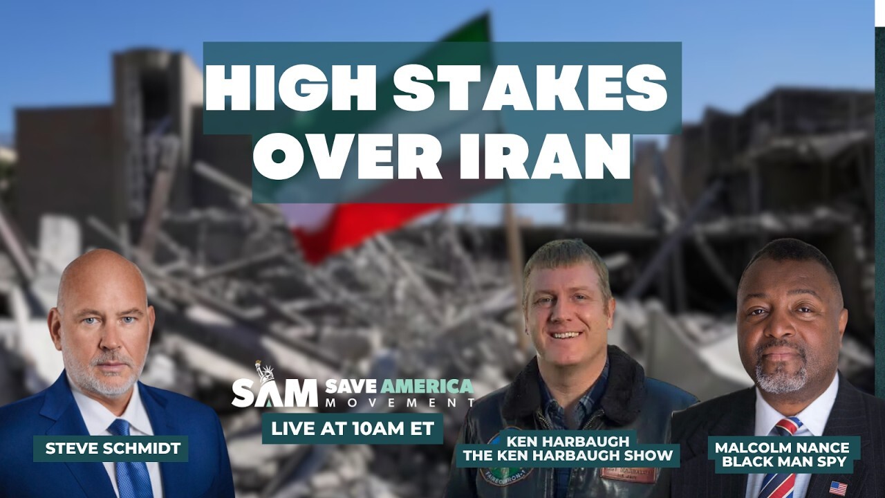 Video thumbnail for Save America Movement Weekend Iran War Update: High Stakes Over Iran