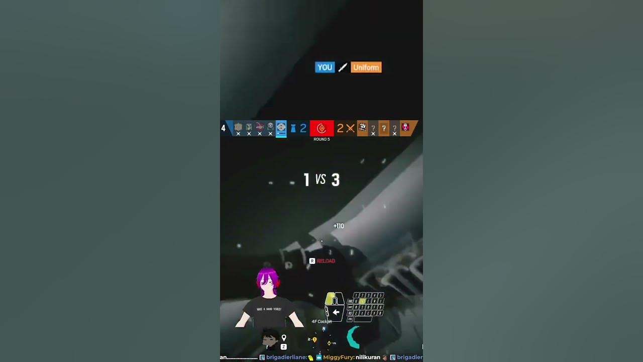 Video thumbnail for I don't know what would I say about that but it is SO, SO CLOSE! #rainbowsixsiege #r6siege #twitch