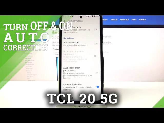 Video thumbnail for How to Enable Auto Correction on TCL 20 5G – Disable Auto Correction