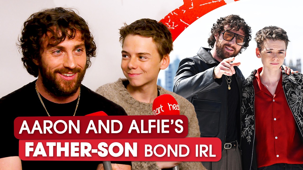 Video thumbnail for Aaron Taylor-Johnson proves that he's the sweetest dad