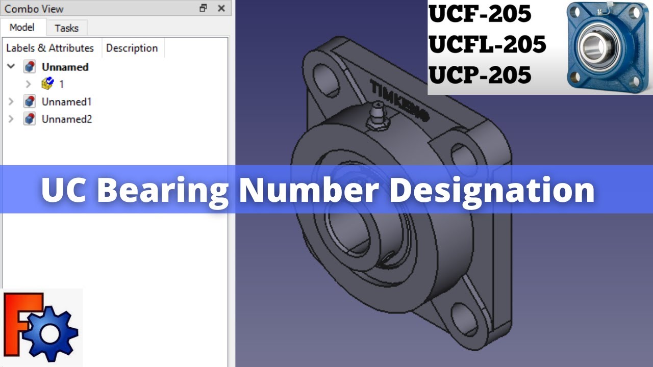 'Video thumbnail for UC Bearing Number designation  | Mechanical Design | UC Bearing | Mechnexus |'