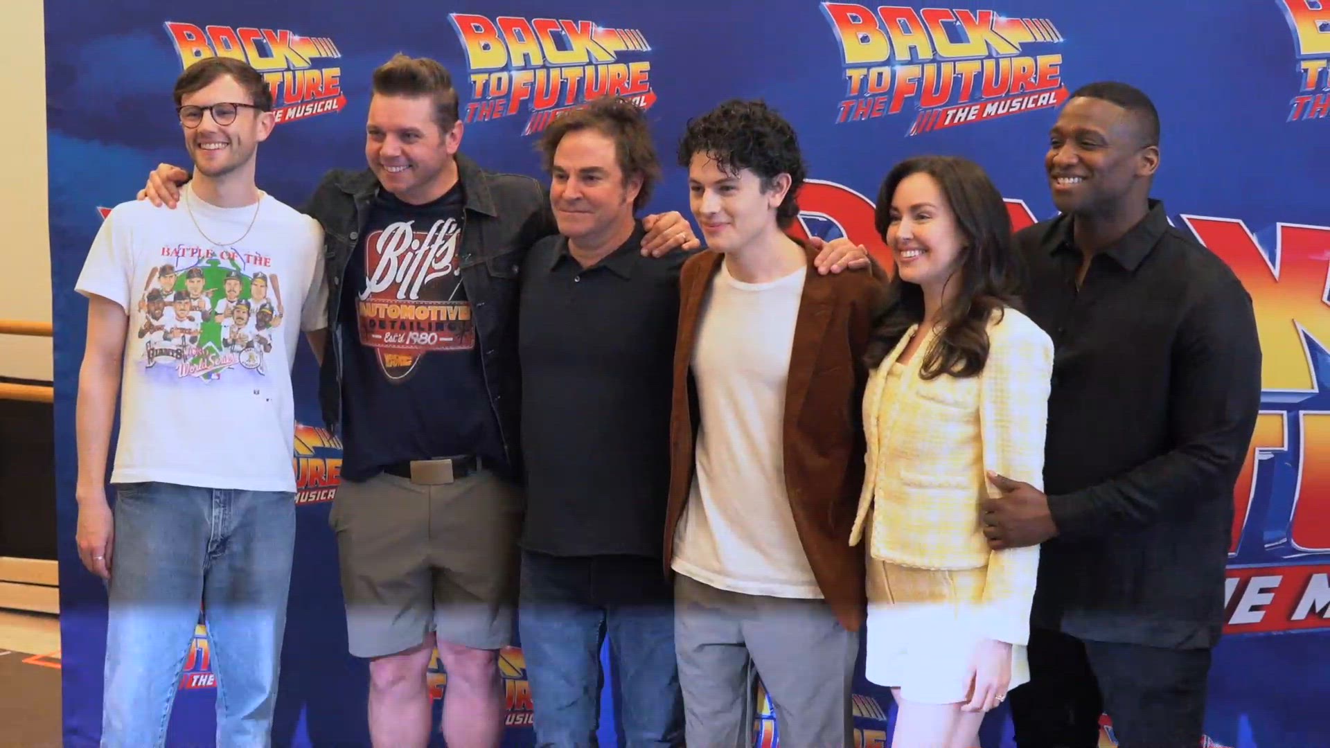 Video thumbnail for Video: BACK TO THE FUTURE Company Is Getting Ready for Broadway