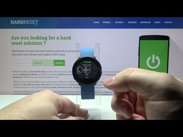 Video thumbnail for How to Enable Airplane Mode in POLAR Unite – Disable Network Connection