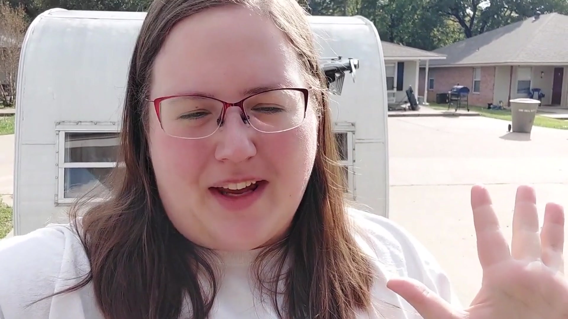 'Video thumbnail for budget girl: rv makeover - ripping out doors & diy camper renovation!'