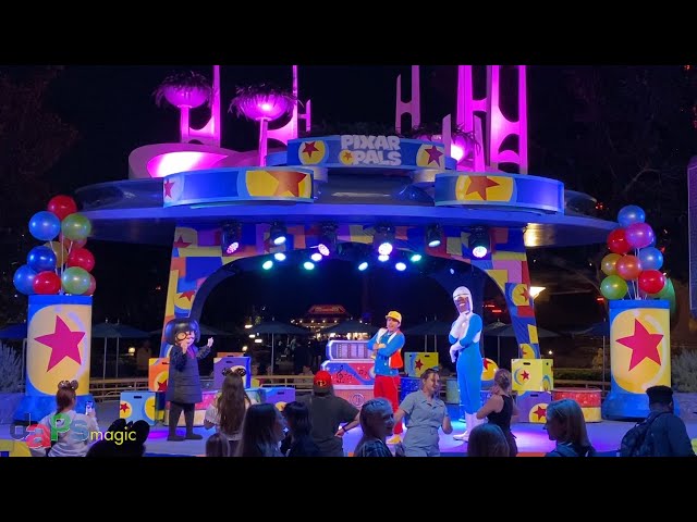 Video thumbnail for Pixar Pals Dance Party Opening Weekend - Disneyland Resort 2022