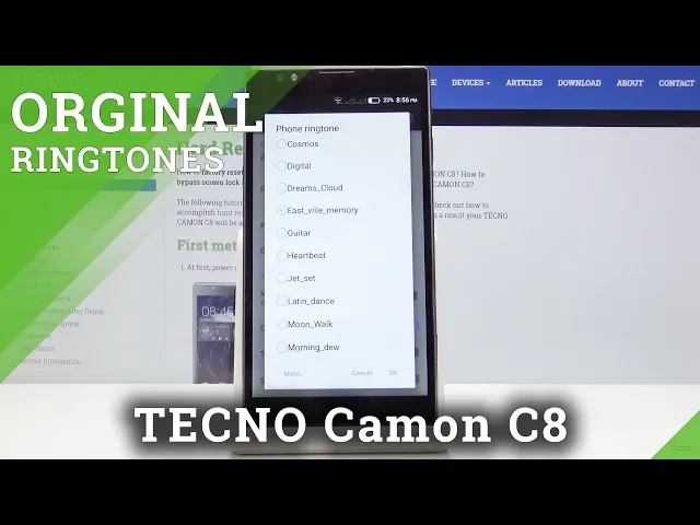 Video thumbnail for How to Set Up Ringtone in Tecno Camon C8 - TECNO Ringtone List