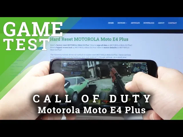 Video thumbnail for How Call Of Duty Works on Motorola Moto E4 Plus - The Best 2019 Mobile Game Gameplay