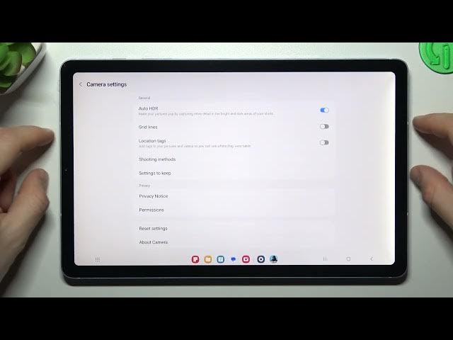 Video thumbnail for How to Turn On / Off Camera Location Tags on Samsung Galaxy Tab S6 Lite 2022?