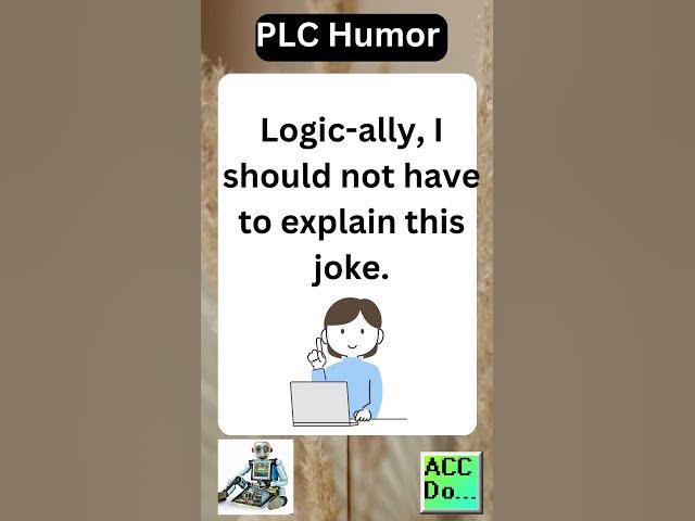 'Video thumbnail for PLC humor knock knock logic...'