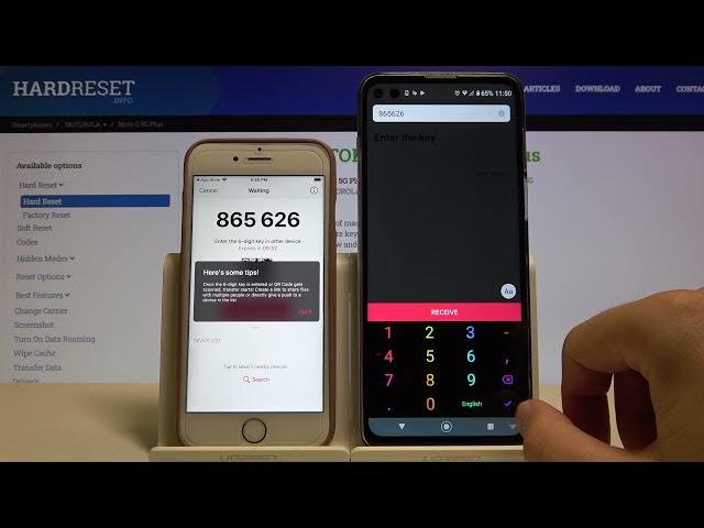 Video thumbnail for How to Transfer Data from iPhone to Motorola Moto G 5G Plus?
