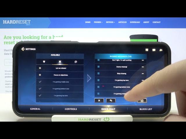 Video thumbnail for League of Legends: Wild Rift - Adjust Quick Chat Messages