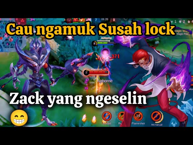 Video thumbnail for MLBB Zack berhasil buat cau ngamuk gak jelas 😁‼️