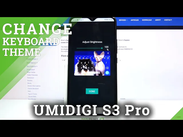 Video thumbnail for How to Change Look of Keyboard in Umidigi S3 Pro - Change Keyboards Theme