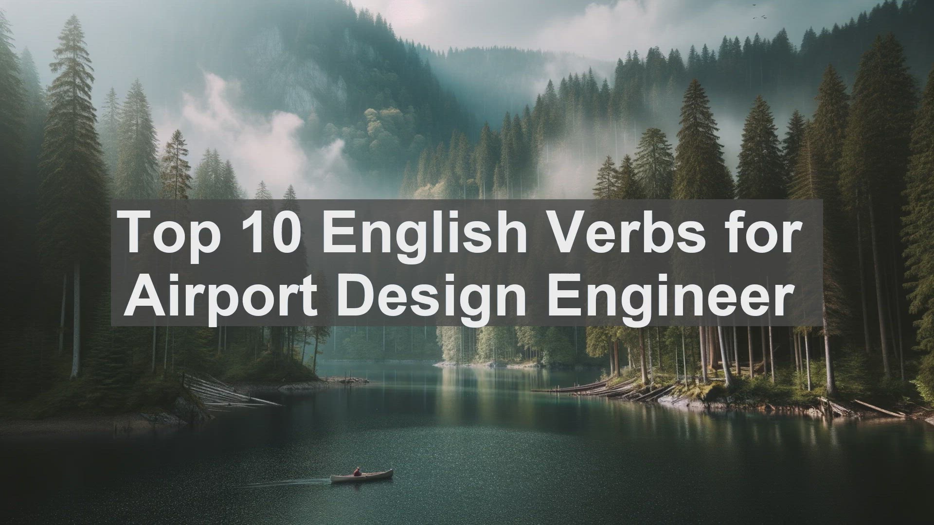 'Video thumbnail for Top 10 English Verbs for Airport Design Engineer'
