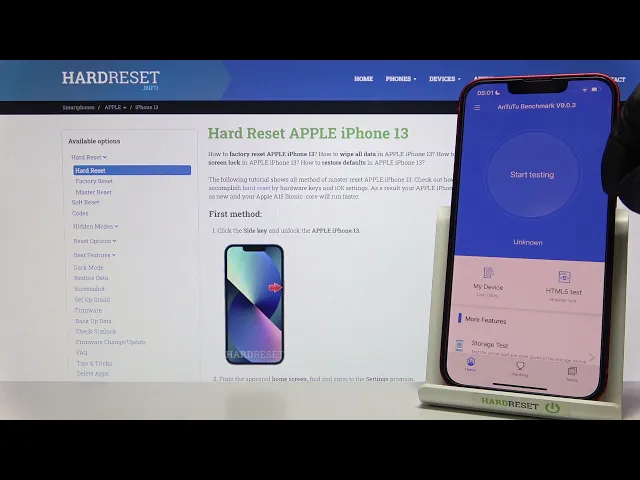 Video thumbnail for iPhone 13 AnTuTu Benchmark Full Device Specification