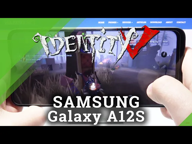 Video thumbnail for Samsung Galaxy A12s - Identity V TEST | Horror Games