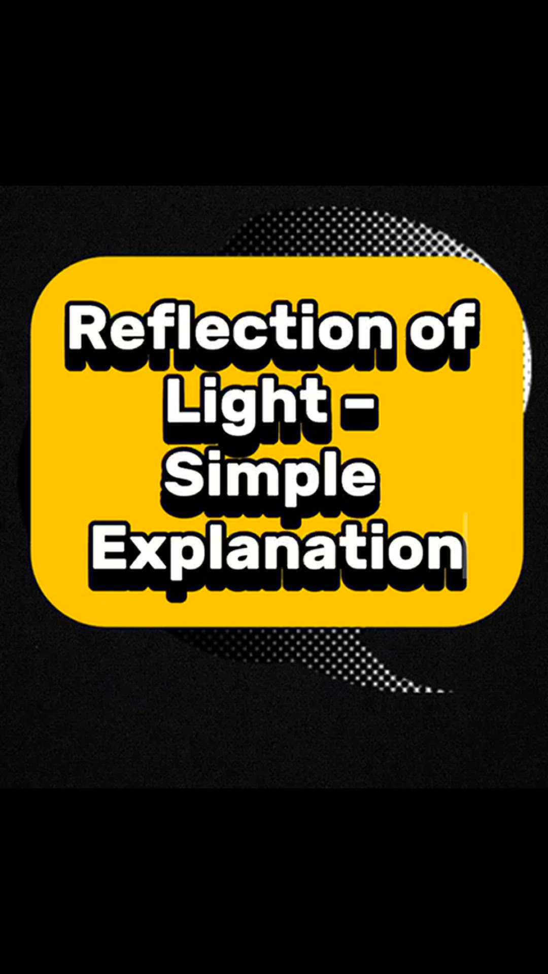 'Video thumbnail for Reflection of Light - Comprehensive Explanation'