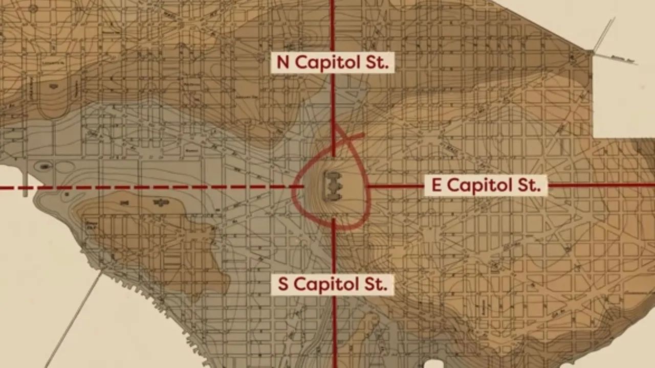 Video thumbnail for Washington DC's Map - EXPLAINED
