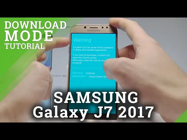 Video thumbnail for How to Enter Download Mode in SAMSUNG Galaxy J7 2017 |HardReset.Info