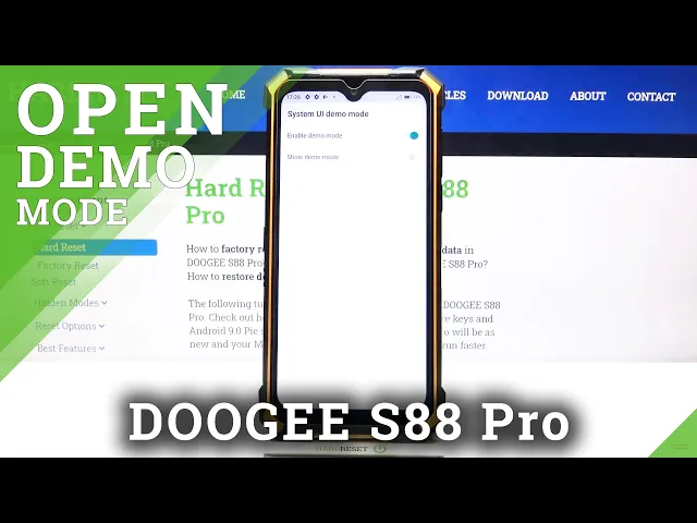Video thumbnail for How to Activate Demo Mode in DOOGEE S88 Pro – Demo Mode Features