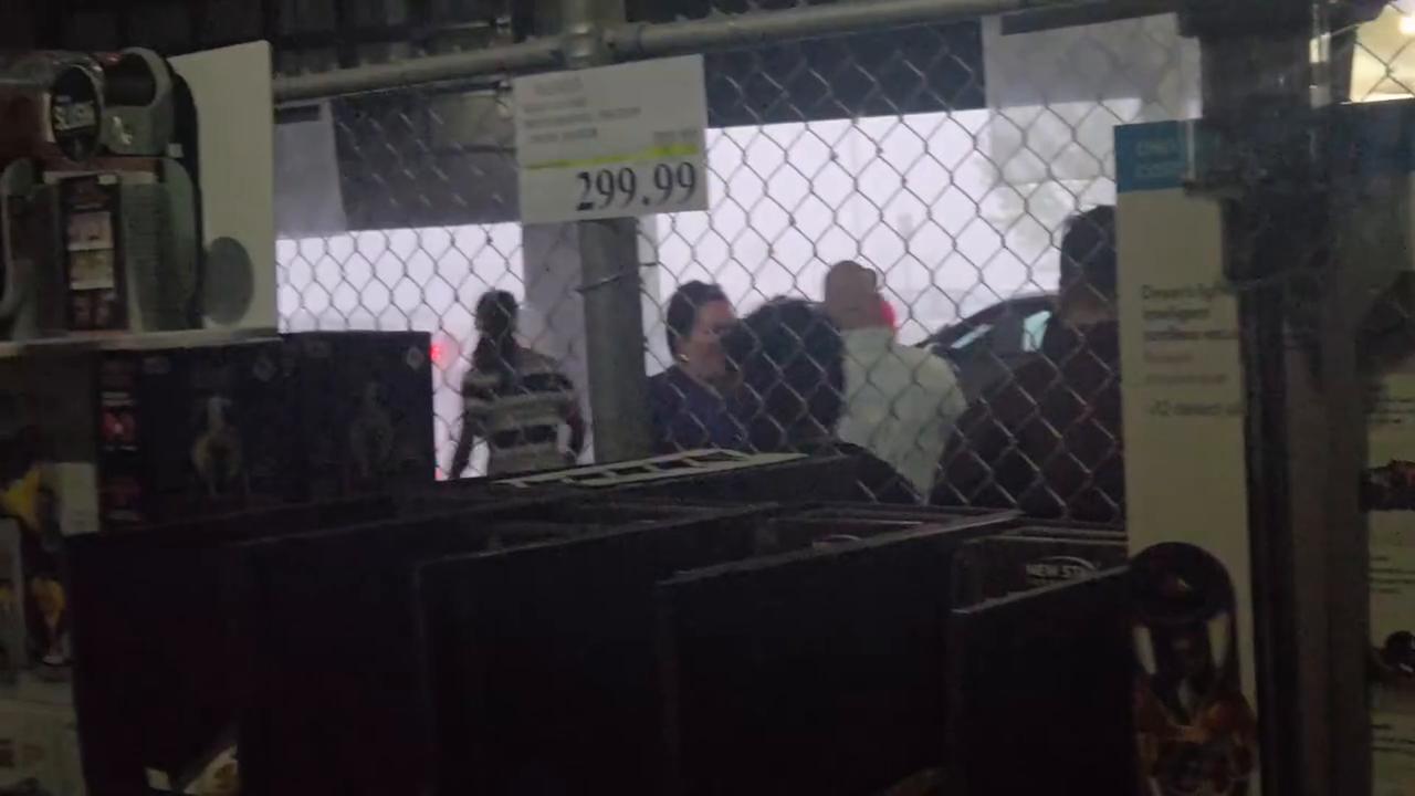 Video thumbnail for Canada: Shoppers Take Shelter at Costco During Tornado-Warned Storm in Ontario.