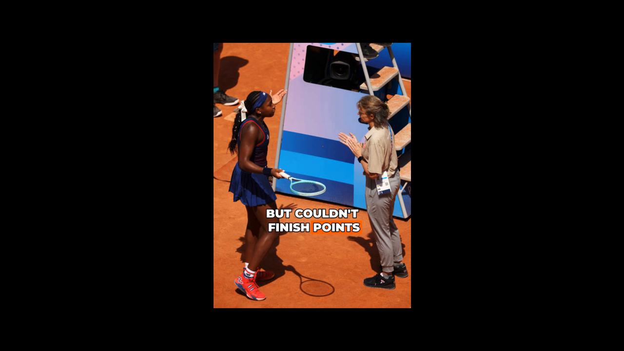 Video thumbnail for Coco Gauff Reflects on Shock French Open Exit